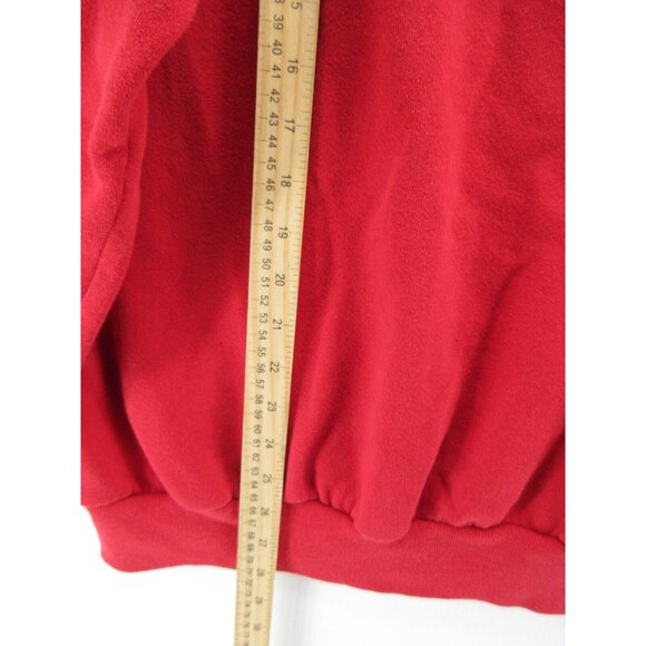 VINTAGE Jerzees Sweatshirt XL Pullover 80s 90s Blank Casual Crewneck - Picture 4 of 10